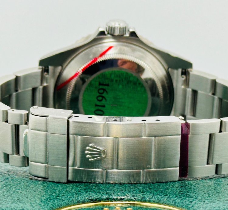 Rolex Submariner Date Kermit Fat Four 50th Anniversary Full Set Full Stickers Nos 2004