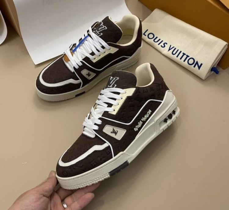 Louisvuitton By Tyler The Creator 2024 Trainer Mocha Monogram Nubuck Sneakers