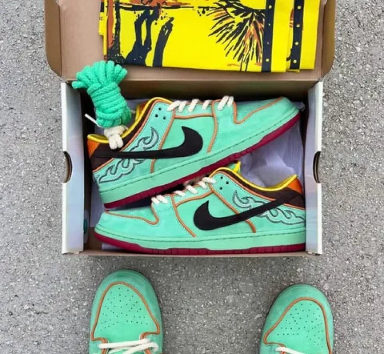 Nike Sb Dunk Low Rodeo Tourmaline