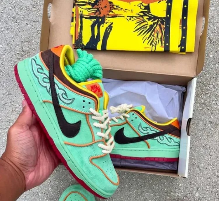 Nike Sb Dunk Low Rodeo Tourmaline