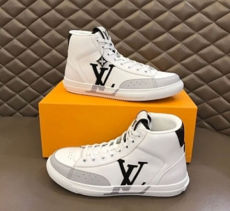 Louisvuitton Lv Charlie Ankle White Sneakers