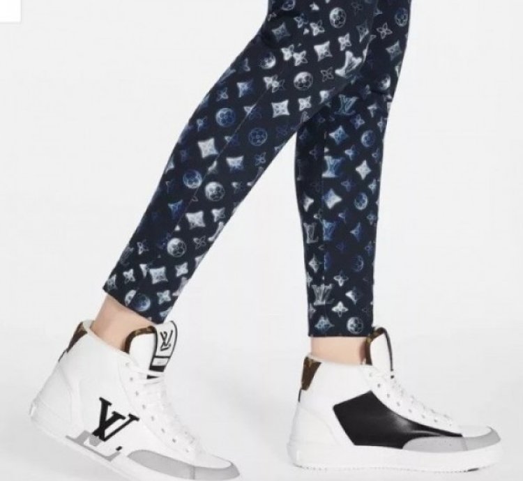 Louisvuitton Lv Charlie Ankle White Sneakers