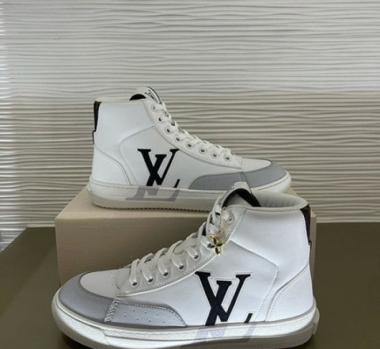 Louisvuitton Lv Charlie Ankle White Sneakers