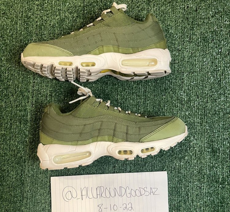 Stussy Air Max 95 Olive 2015