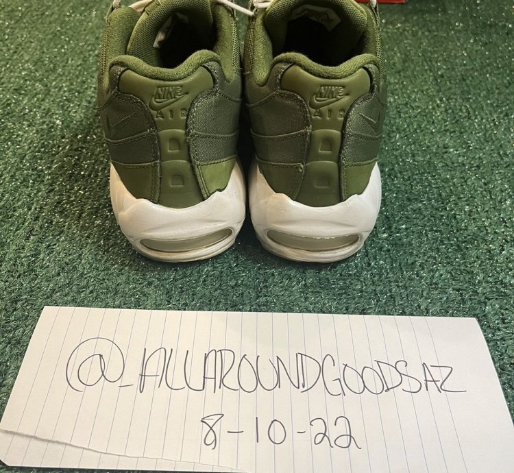 Stussy Air Max 95 Olive 2015