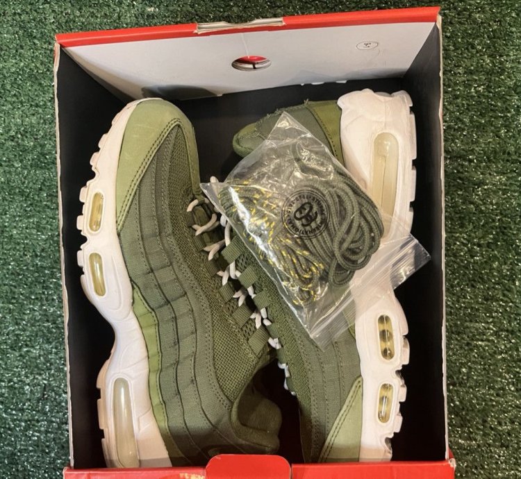 Stussy Air Max 95 Olive 2015
