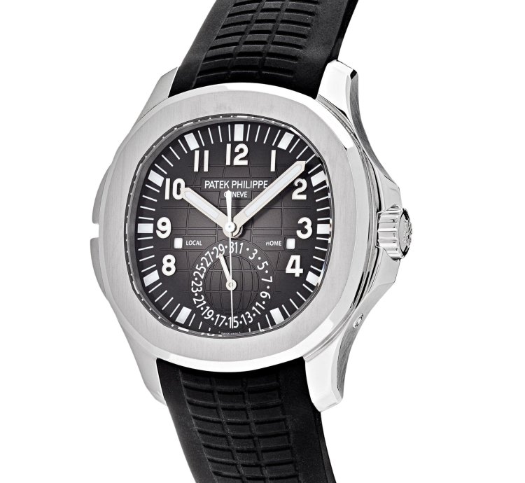 Patek Philippe Aquanaut 5164a-001 Travel Time Stainless Steel 2021