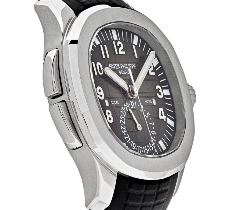 Patek Philippe Aquanaut 5164a-001 Travel Time Stainless Steel 2021