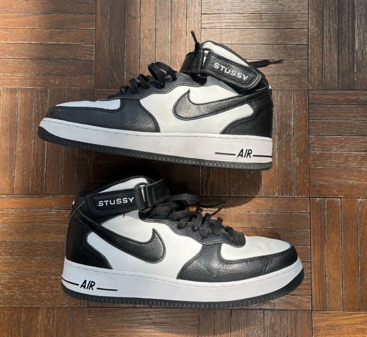 Stussy Mid Air Force 1