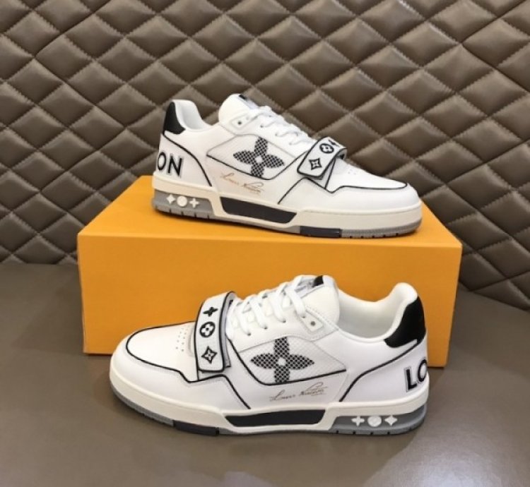 Louisvuitton Monogram Flowers Trainer Sneaker