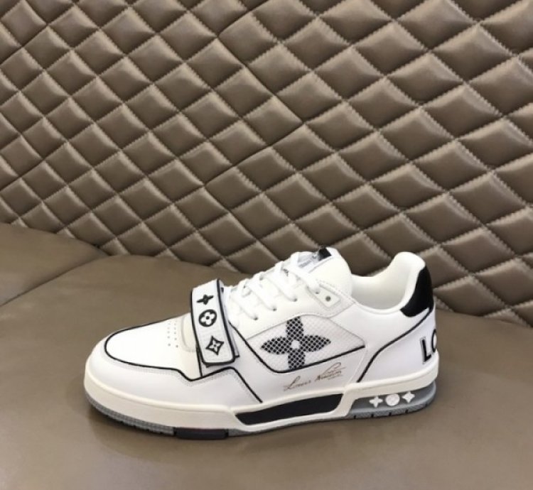 Louisvuitton Monogram Flowers Trainer Sneaker