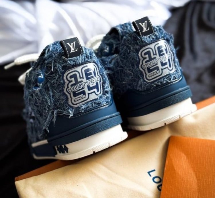 Louisvuitton Skate Blue Sneakers
