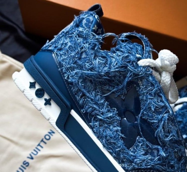 Louisvuitton Skate Blue Sneakers