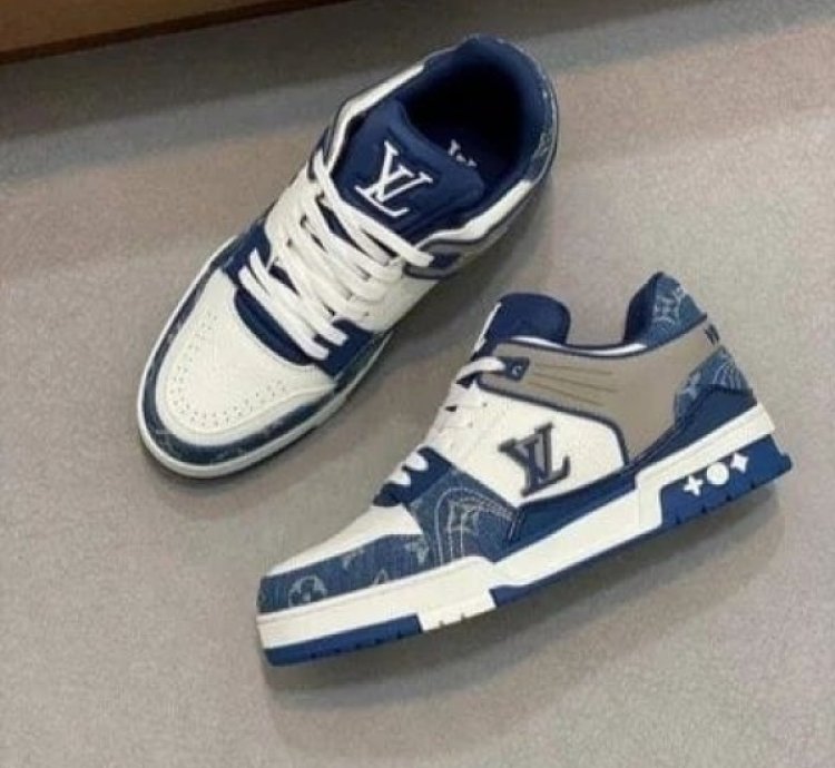 Louisvuitton Trainer Denim Sneakers