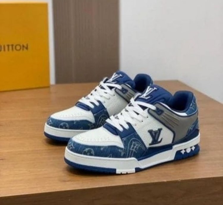 Louisvuitton Trainer Denim Sneakers