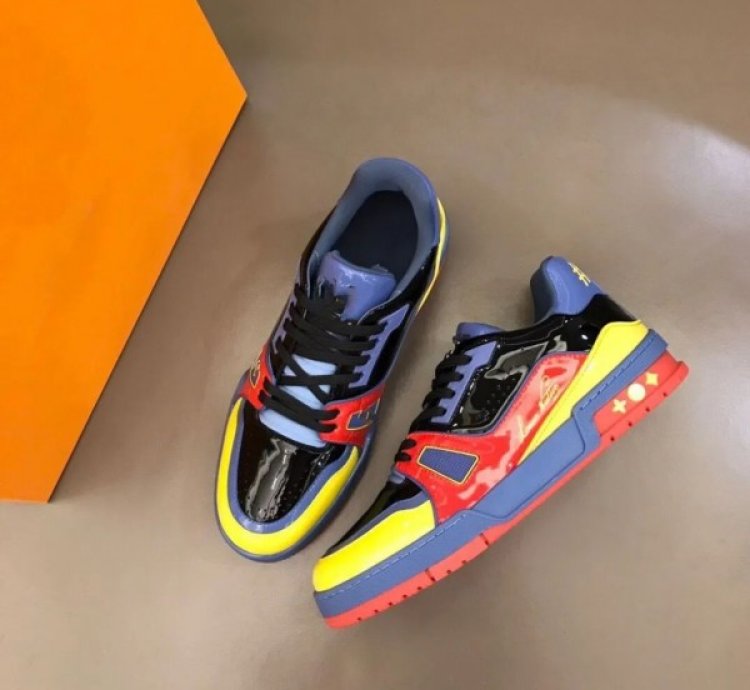Louisvuitton Trainer Marine Sneakers