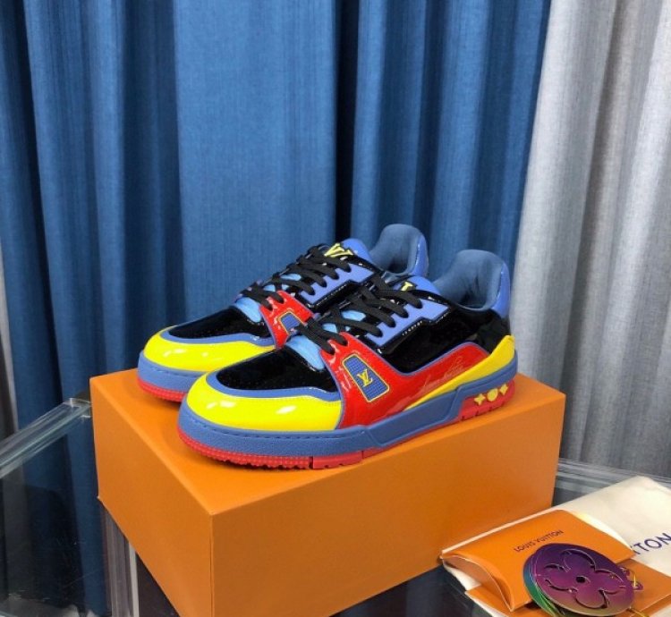 Louisvuitton Trainer Marine Sneakers