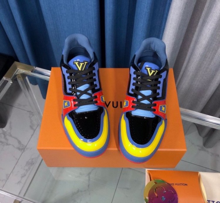 Louisvuitton Trainer Marine Sneakers