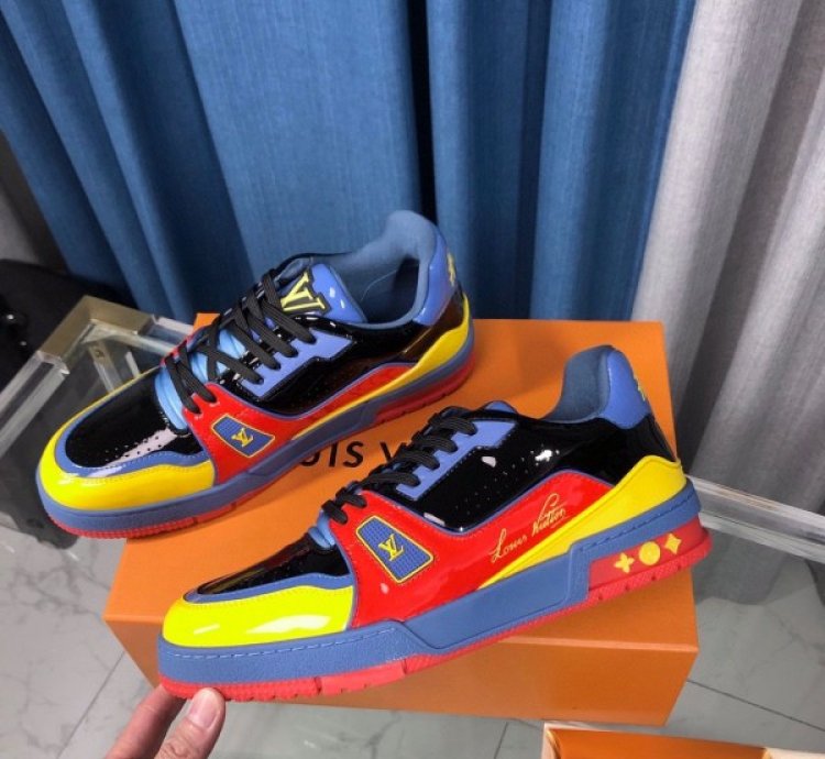 Louisvuitton Trainer Marine Sneakers