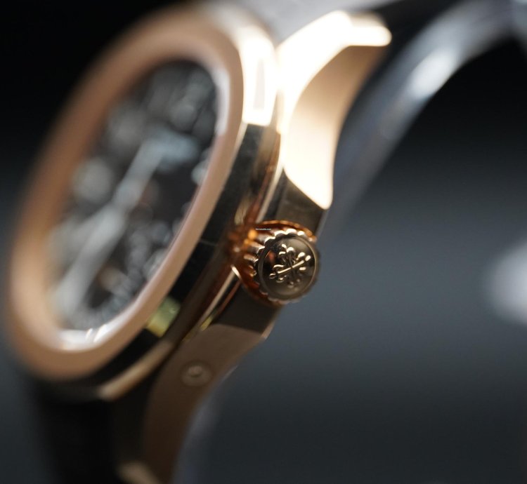 Patek Philippe Aquanaut 5164r Travel Time Rose Gold Fullkit