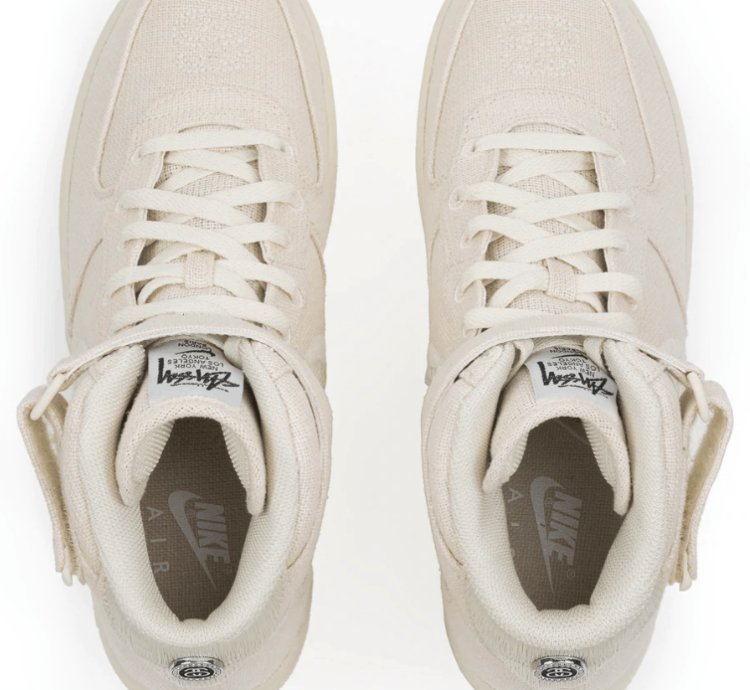 Stussy Nike Air Force 1 Mid Fossil Men 7 Women 8 5 New
