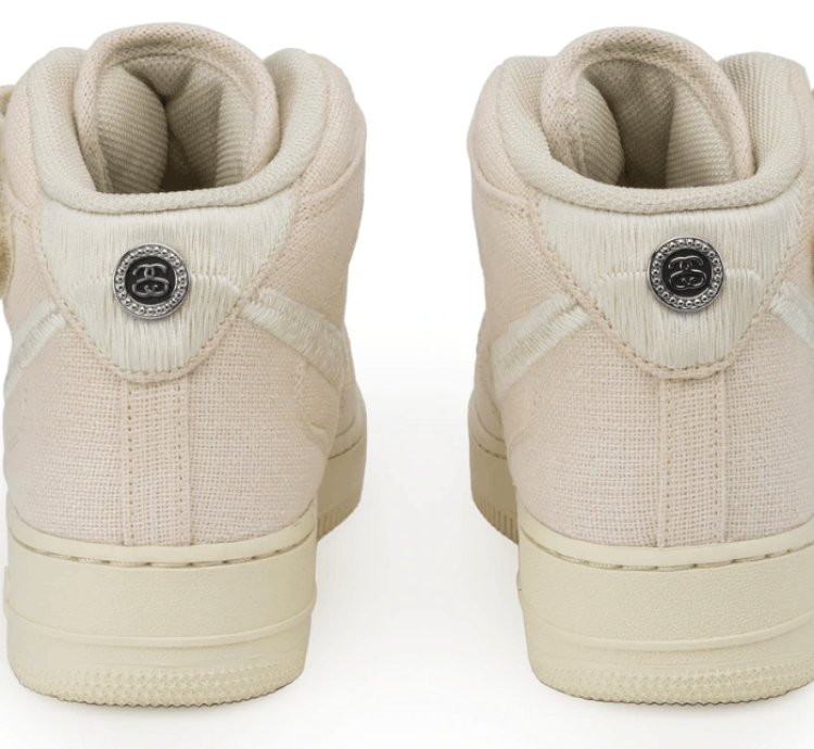 Stussy Nike Air Force 1 Mid Fossil Men 7 Women 8 5 New