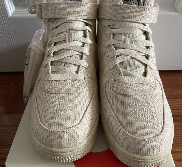 Stussy Nike Air Force 1 Mid Fossil Men 7 Women 8 5 New