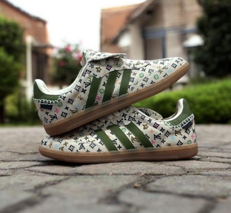 Louisvuitton X Adida S Samba Sneakers