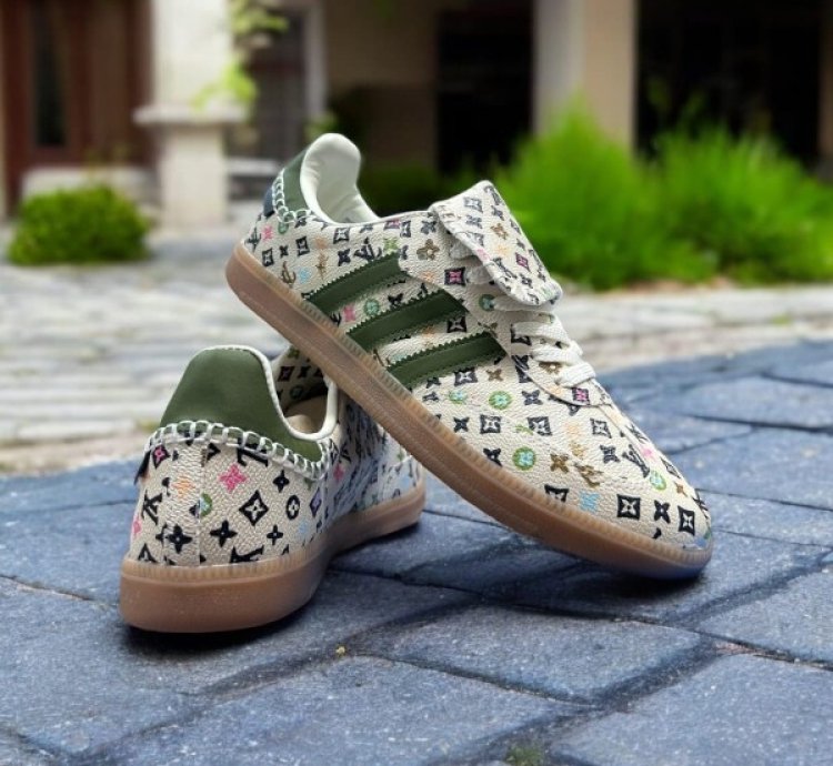 Louisvuitton X Adida S Samba Sneakers
