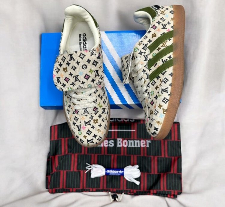 Louisvuitton X Adida S Samba Sneakers