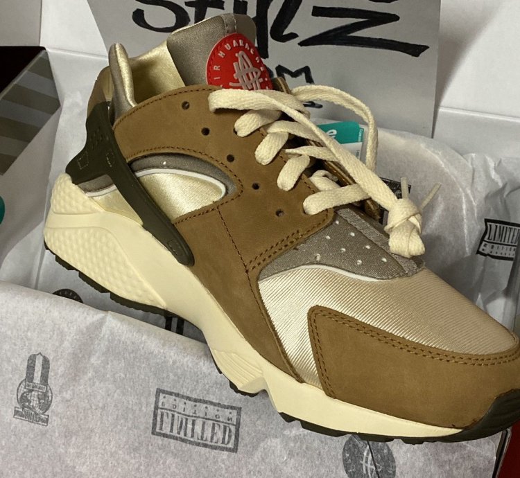Stussy Nike Air Huarache Le Sz10