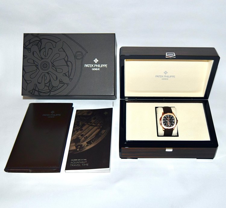 Patek Philippe Aquanaut 5164r-001 Rose Gold Box And Papers 2021