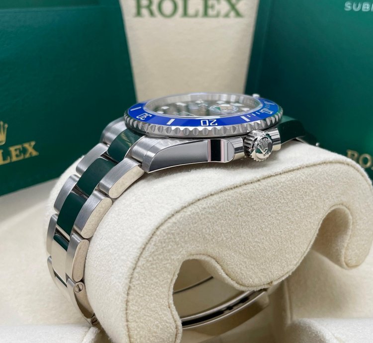 Rolex Submariner Date New Submariner Date 41mm 126619lb White Gold Blue Bezel Black Dial