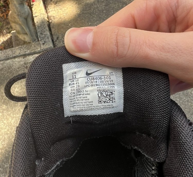 Nike Cdg Air Max 95 In Charcoal Black