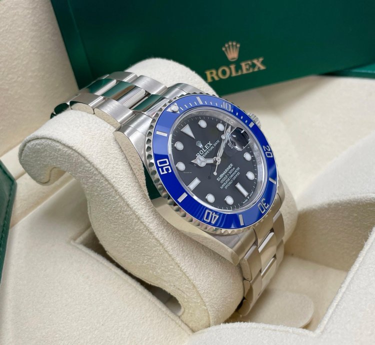 Rolex Submariner Date New Submariner Date 41mm 126619lb White Gold Blue Bezel Black Dial