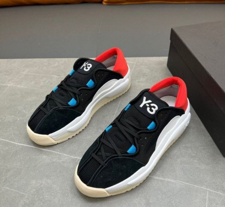 Multicolour Adida S Y-3 Hokori Red Black Sneakers