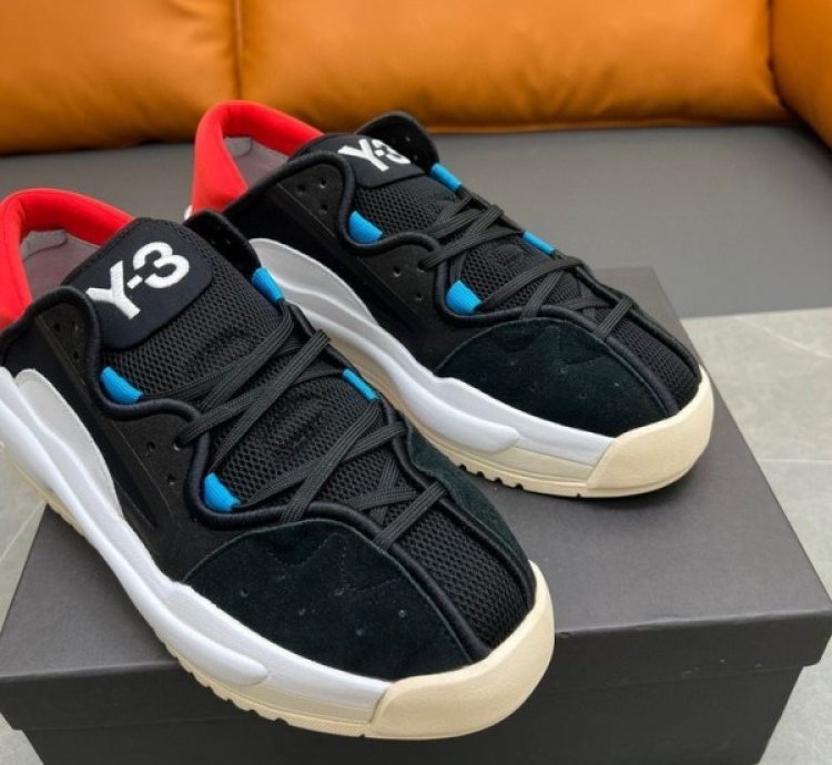 Multicolour Adida S Y-3 Hokori Red Black Sneakers