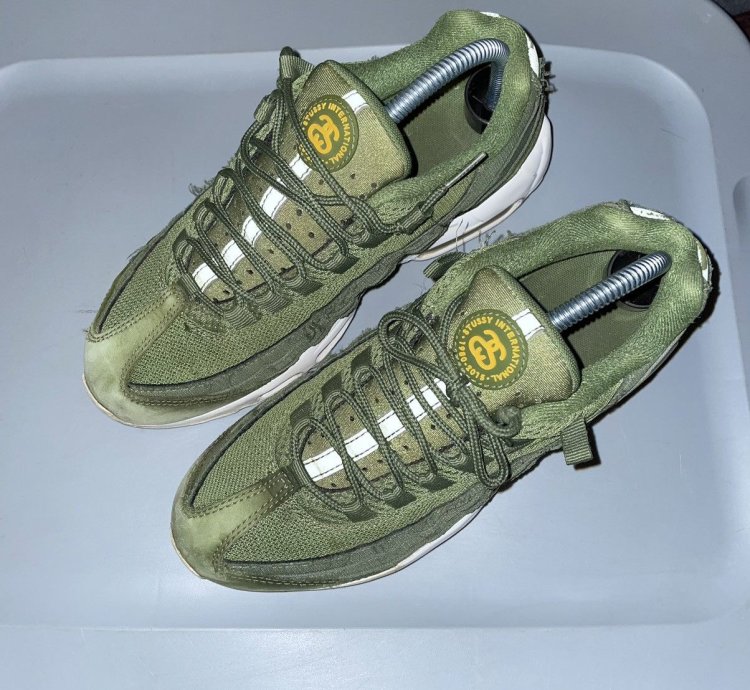 Stussy Nike Airmax 95s Olive Size 7 5 Men