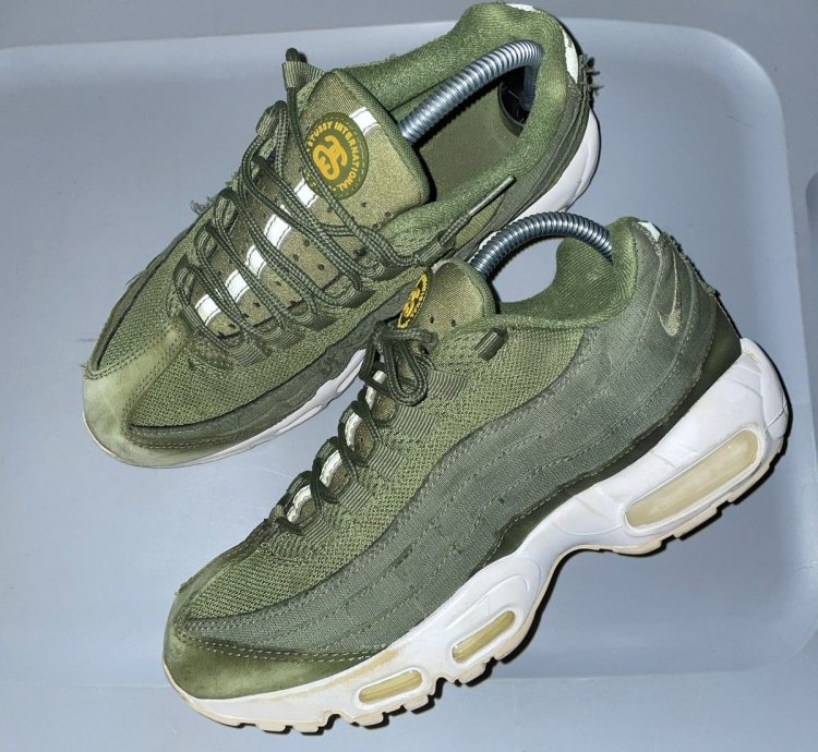 Stussy Nike Airmax 95s Olive Size 7 5 Men