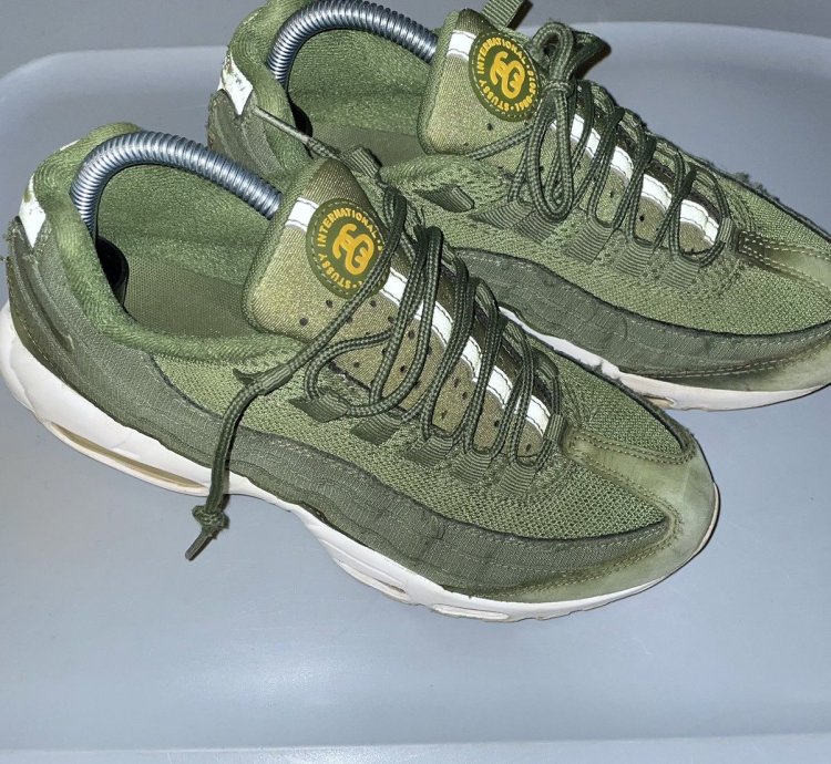 Stussy Nike Airmax 95s Olive Size 7 5 Men