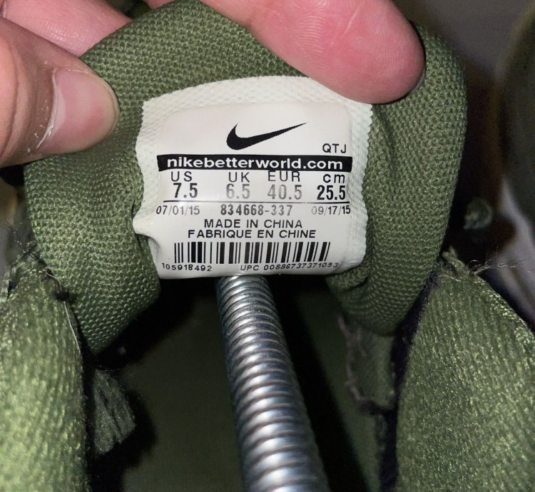 Stussy Nike Airmax 95s Olive Size 7 5 Men