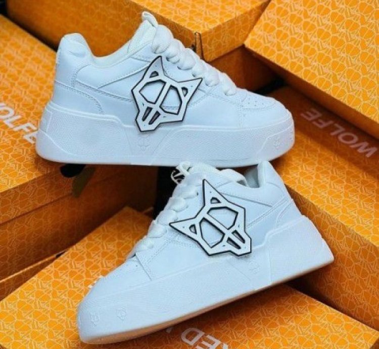 Naked Wolfe Kosa Low Top White Sneakers