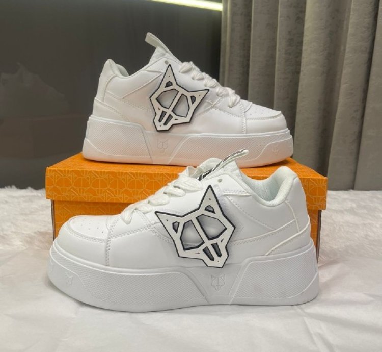 Naked Wolfe Kosa Low Top White Sneakers