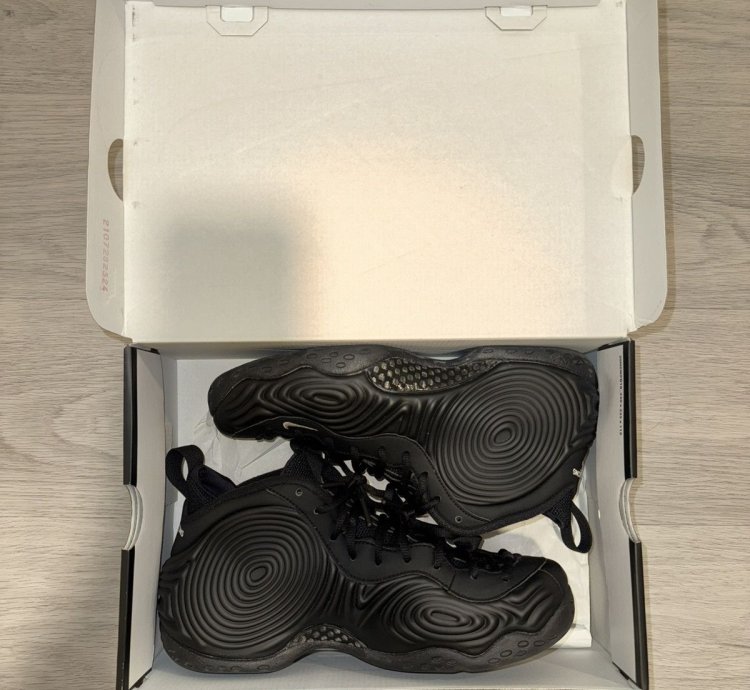 Nike Cdg Foamposite Black Us 9