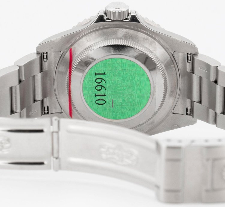Rolex Submariner Date Nos Flat 4 Rolex Submariner Date Kermit Papers Stickered Green 40mm 16610 Box