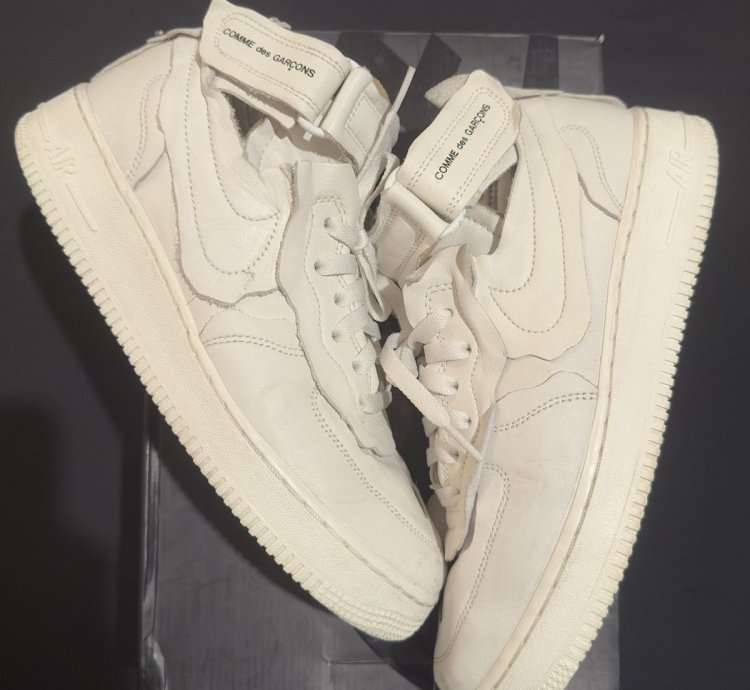 Nike Comme Des Gar Ons Air Force 1 Mid
