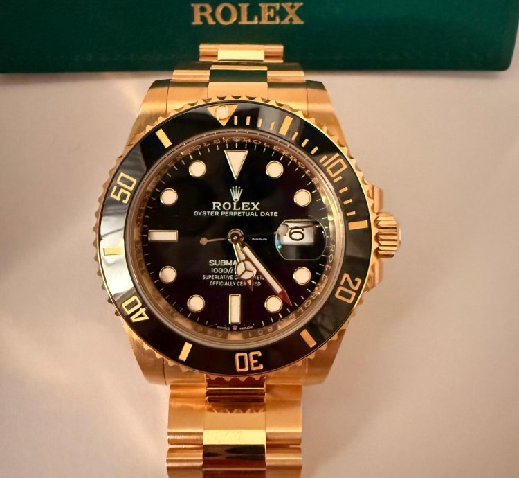 Rolex Submariner Date Oro Giallo Full Set New