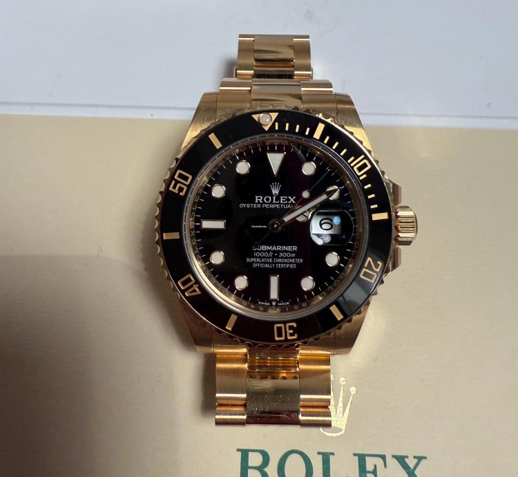 Rolex Submariner Date Oro Giallo Full Set New