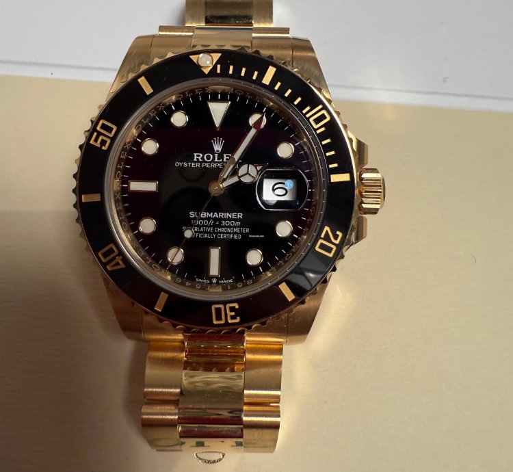 Rolex Submariner Date Oro Giallo Full Set New