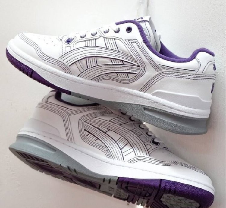 Needles X Asic S Ex 89 White Sneakers